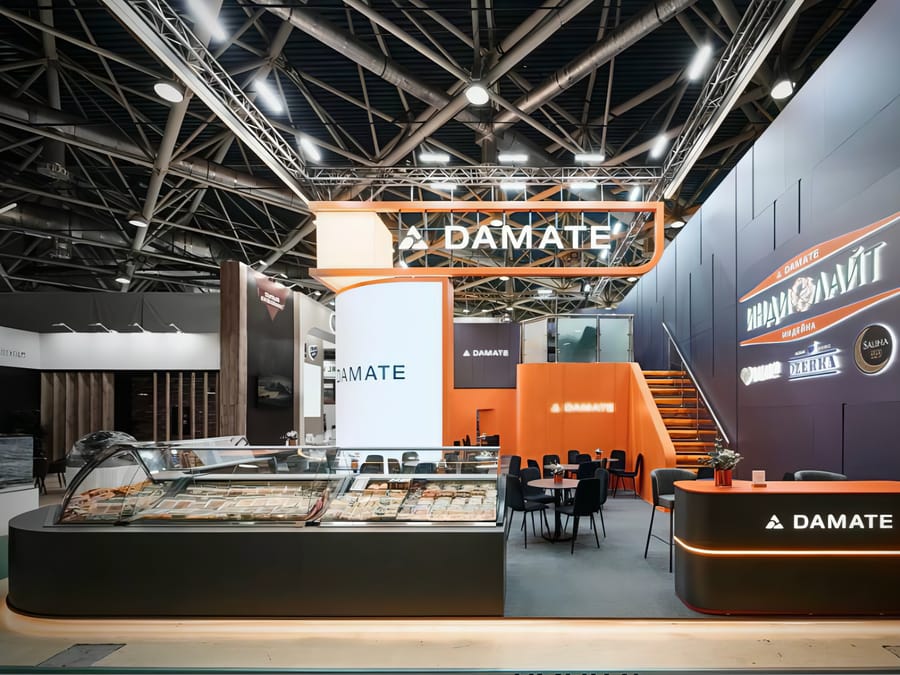 Выставочный стенд DAMATE, кадр 1
