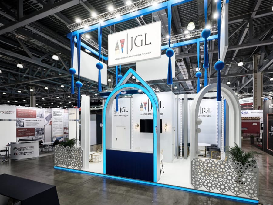 Выставочный стенд Jupiter Logistic Group, кадр 1
